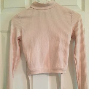 Missguided Ribbed Cut Out Crop Top